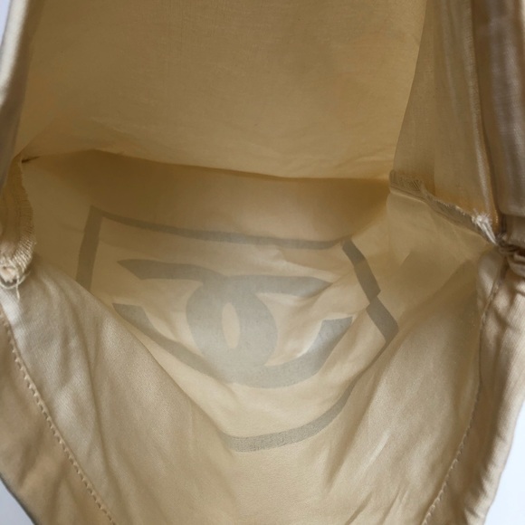 Chanel Cream Backpack 🌸Beauty Gift with Purchase NWOT - Picture 6 of 10